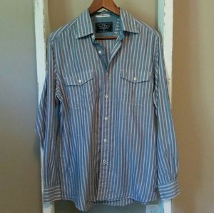 Nautica 100% Cotton Button Down Shirt, Size S